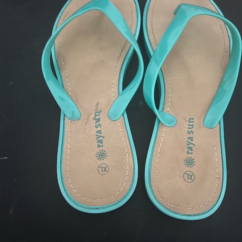 Raya Sun Turquoise Flip Flop Sandals